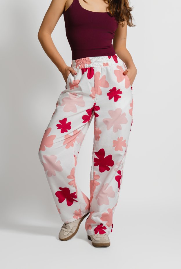 Pantalón Trébol blanco